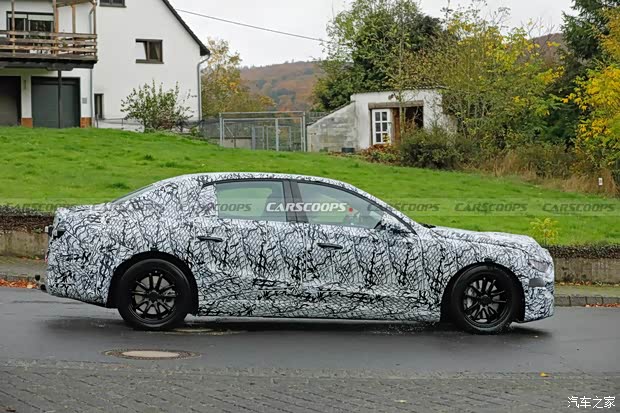 预计2027年推出 取代现款EQE/与GLC EV共享技术 纯电奔驰E级谍照