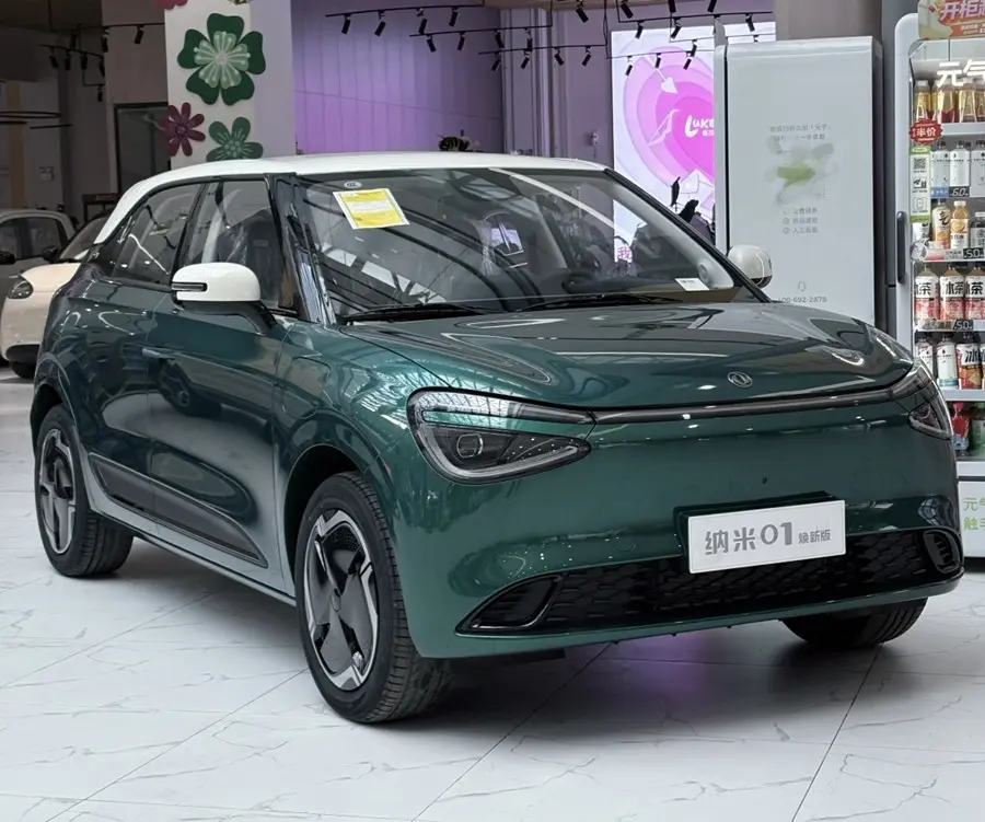 东风纳米01到店，新配色配无框车门，车机升级+L2级辅助驾驶