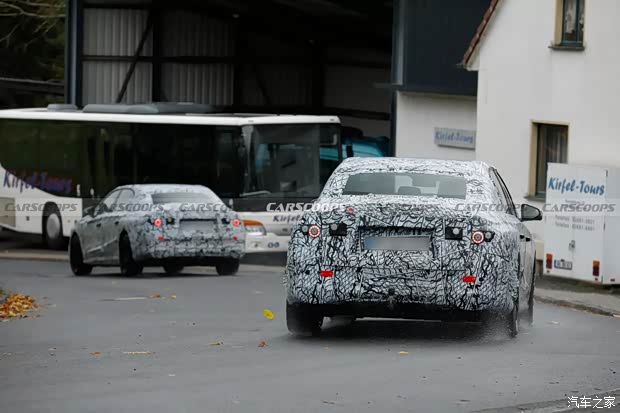 预计2027年推出 取代现款EQE/与GLC EV共享技术 纯电奔驰E级谍照