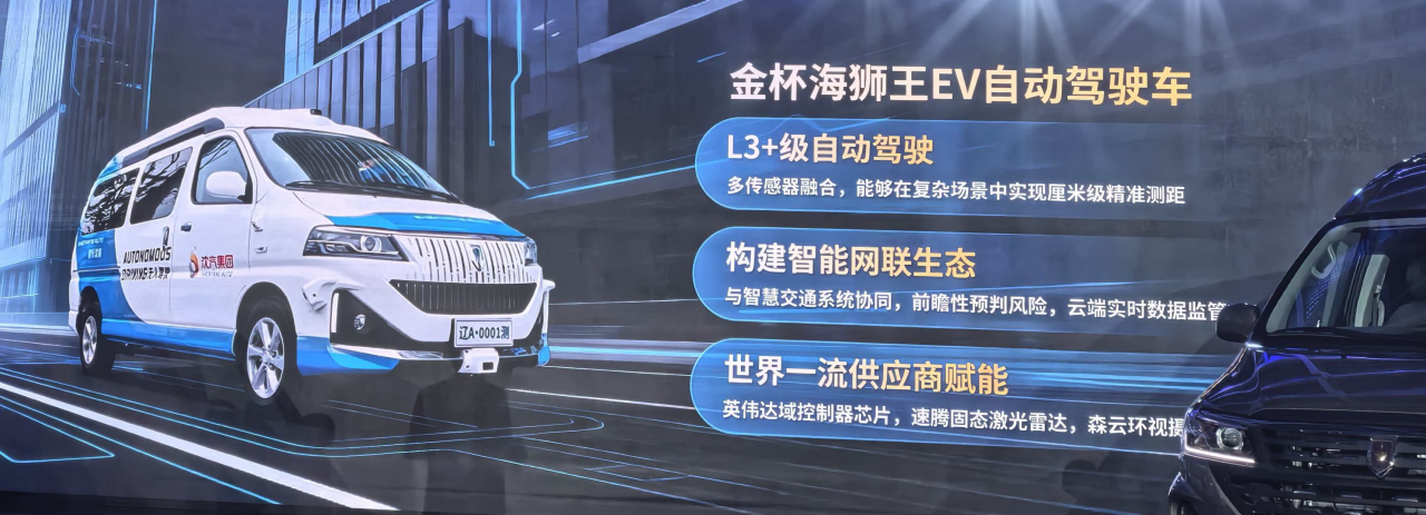 金杯重磅发布五款新车,计划五年内海外总销量突破20万